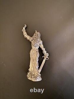 LORD OF THE RINGS GALADRIEL 4 PEWTER FIGURINE (1970s)