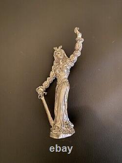 LORD OF THE RINGS GALADRIEL 4 PEWTER FIGURINE (1970s)