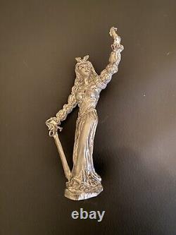 LORD OF THE RINGS GALADRIEL 4 PEWTER FIGURINE (1970s)