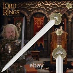LORD OF THE RINGS HERUGRIM SWORD WITH DISPLAY PLAQUE REPLICA SWORD special gift