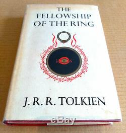 LORD OF THE RINGS J. R. R. Tolkien UK 1st Editions (1954-55) FIRST 5,4,2 Imp