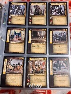 LORD OF THE RINGS LOTR Tcg The Return of the King full set 365 cards