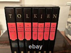 LORD OF THE RINGS Millenium Edition 7 Vols Hard cover No CD