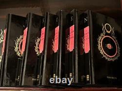 LORD OF THE RINGS Millenium Edition 7 Vols Hard cover No CD