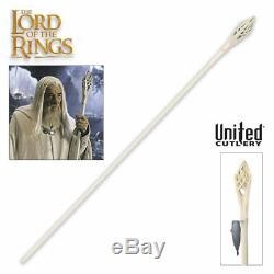 LORD OF THE RINGS Staff Gandalf the White FULL SIZE United Cutlery LOTR UC1386