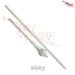 LORD OF THE RINGS Staff Gandalf the White Finish Sword Replica