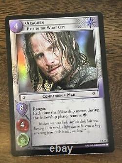 LORD OF THE RINGS TCG Complete FOIL SET 122 CARDS REALMS OF THE ELF-LORDS