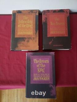 LORD OF THE RINGS TRILOGY TOLKIEN REVISED 2ND EDITION One 1st W Printing