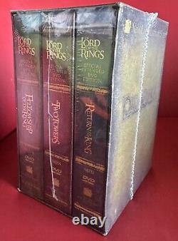 LORD OF THE RINGS Trilogy Special Extended Edition 12 Disc DVD BoxSet NEW Sealed
