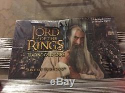 LORD OF THE Rings Rise Of Saruman BOOSTER Box CCG Factory Sealed Look