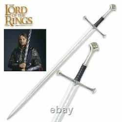 LOTR ANDURIL SWORD Medieval Knight Warrior's Lord of the Rings Sword with Scab