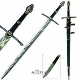 LOTR Lord of the Rings King of Gondor Aragorn Strider Ranger Sword Medieval NEW