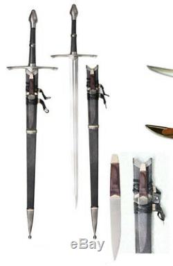 LOTR Lord of the Rings King of Gondor Aragorn Strider Ranger Sword Medieval NEW