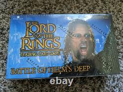 LOTR Lord of the Rings TCG Battle of Helms Deep Booster Box Sealed