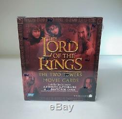 LOTR Lord of the Rings The Two Towers Sealed Trading Card Retail Box Topps