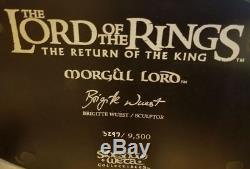 LOTR Sideshow Morgul Lord Statue Witch-King WETA Lord of the Rings Hobbit Bust