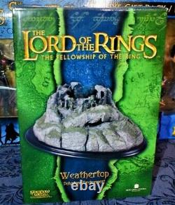 LOTR Sideshow Weta Weathertop Polystone Environment Lord of the Rings Hobbit