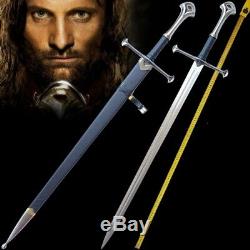 L 51 Lord of the Rings Anduril The Sword of Aragon holy sword Steel blade #0002