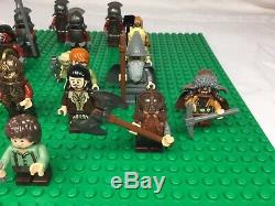 Lego Hobbit Lord of the Rings Minifigures Lot 18 Goblins, Orcs, theoden, & More