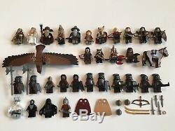 Lego Lord Of The Rings Hobbit Thorin Legolas Gandalf Uruk-Hai Minifigures Lot +