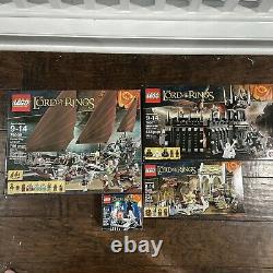 Lego Lord Of The Rings Lot Of Sealed Sets Battle Black Gate Pirate Ship NEW