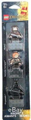 Lego Lord Of The Rings Magnets Minifigures Frodo Samwise Gamgee Ringwraith New