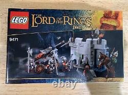 Lego Lord of the Rings Battle of Helm's Deep (9474) and Uruk-Hai Army (9471)