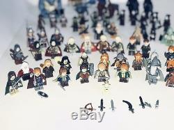 Lego Lord of the Rings, Hobbit Minifigure Lot, LoTR, Horse, Uruk Hai