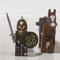 Lego Lord of the Rings King Theoden Minifigure withHorse Helm's Deep 9474