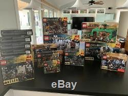 Lego Lord of the Rings & The Hobbit, All SEALED BRAND NEW Retired Sets Lot Of 28
