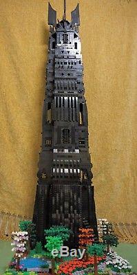 Lego Lord of the Rings Tower of Orthanc CUSTOM lotr 10237 Huge Model collectible