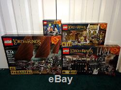 Lego The Lord Of The Rings LOTR ALL MISP! 79008 Pirate Ship + 79007 79006 79005