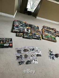 Lego lord of the rings and hobbit, retired sets mint condition + Star Wars set