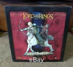 Legolas & Gimli With Arod Statue Sideshow Lord Of The Rings New Superlow #2 Weta