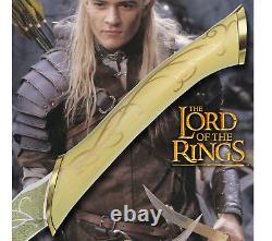 Licensed Lord of the Rings Fighting Knives of Legolas LOTR Sword Cosplay Elven