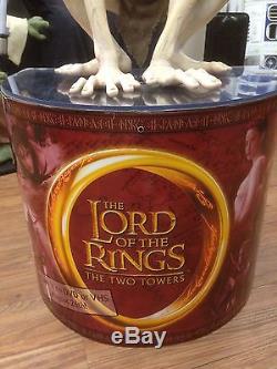 Life Size Talking Lord Of The Rings Gollum Smeagol With Super Rare Stand