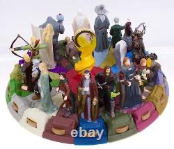 Lord Of The Rings 2001 Burger King Store Display Set of 19 Figures & 4 Goblets