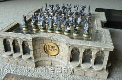 Lord Of The Rings Collectors Chess Set The Noble Collection Official New