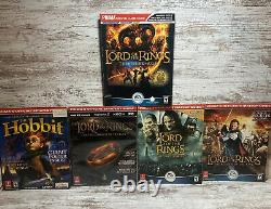 Lord Of The Rings Complete Collection w Guides PlayStation 2 PS2 Bundle Lot
