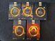 Lord Of The Rings Conqueror Challenge Medals Complete Set Of 5 With Ring