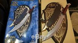 Lord Of The Rings Elven Knife Of Strider UC1371 United Cutlery Discontinued rare