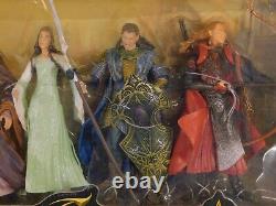 Lord Of The Rings Elves Of Middle-earth Boxed Set Toy Biz 6-pack