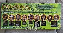 Lord Of The Rings Fellowship Of The Ring Deluxe 9 Figure Gift Pack With Ring & Map