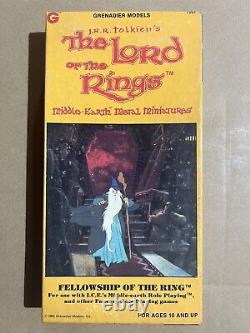 Lord Of The Rings Fellowship Of The Ring Miniature Set By Grenadier Models 7501