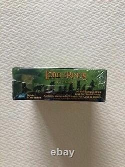 Lord Of The Rings Fellowship of the Ring Topps Retail Box Sealed 24-Pack