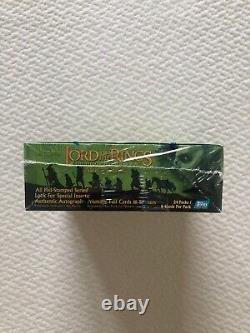 Lord Of The Rings Fellowship of the Ring Topps Retail Box Sealed 24-Pack