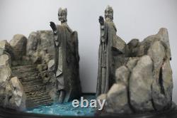 Lord Of The Rings Gate of Gondor The Argonath 11 Figure Statue Resin Hobbit Toy