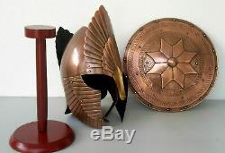 Lord Of The Rings Helmet With Shield Medieval Costume Medieval Knight Crusader
