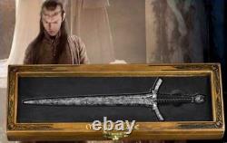 Lord Of The Rings Hobbit Morgul Prop Replica Sword Letter Opener Wood Display