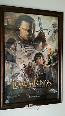 Lord Of The Rings Huge Lot Collection Figurine Sideshow, Sword, Signed Movie Poste